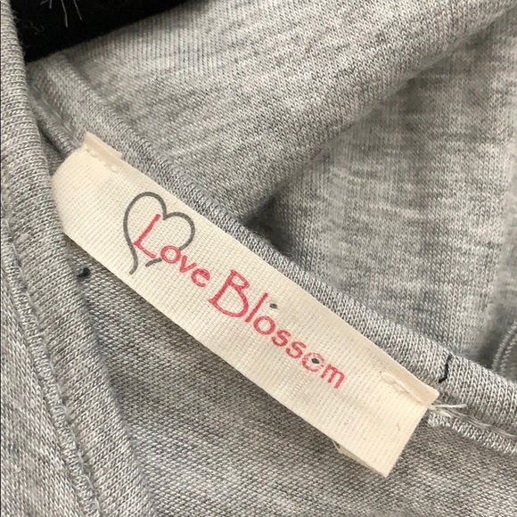 Women’s grey high low tie dress size S - Picture 6 of 7